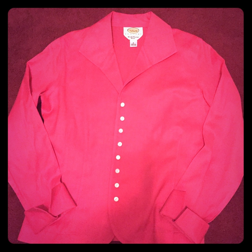 Pink blouse/top by Talbots: on sale!